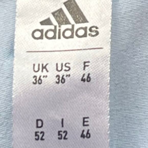 Adidas Golf Shorts Mens 36 Blue Rush Performance Tech Abstract Print Athletic - Picture 7 of 13